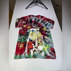 New Travis Scott Astroworld Europe 2019
Tour Tee Tye Dye Wish You Were Here Sz S